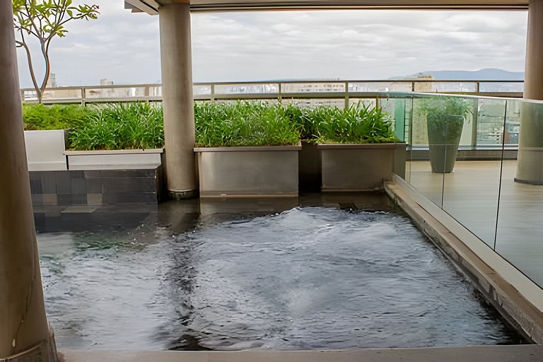 Downtown República - Studio vista incrível e piscina